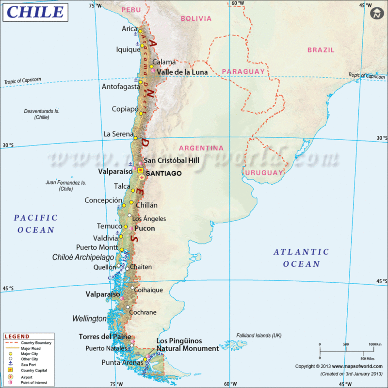 Photo: mapsofworld.com/chile/